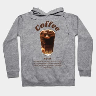 Coffee In the golden embrace of morning Hoodie